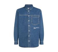 KARL LAGERFELD JEANS, Men's, Regular Denim Shirt, Regular Fit, Blue, M