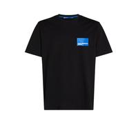 KARL LAGERFELD JEANS Regular FIT Short Sleeve Logo TEE, Black, L