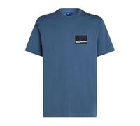 KARL LAGERFELD JEANS, Men's, Regular Short Sleeve Box Logo Tee, Regular Fit, Blue, XXL