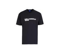 Karl Lagerfeld Jeans, Men's, Regular Short Sleeve Essential Logo Tee, Regular Fit, Black, M