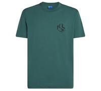 Karl Lagerfeld Jeans, Men's Regular Short Sleeve Monogram Logo Tee, Regular Fit, Balm, L, Green, L
