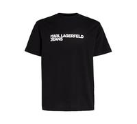KARL LAGERFELD JEANS Regular FIT Short Sleeve TEE, Black, S