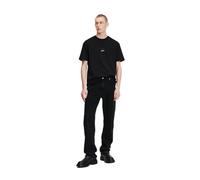 KARL LAGERFELD JEANS Straight Leg Denim, Washed Black, 2932