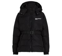 KARL LAGERFELD JEANS Women Belted Puffer Black L