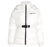 KARL LAGERFELD JEANS Women Belted Puffer White M