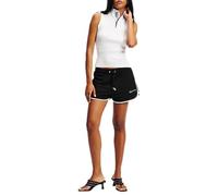 KARL LAGERFELD JEANS, Women's, Binding Sweat Short, Regular Fit, Black, M