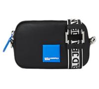 KARL LAGERFELD JEANS Women's KLJ Box Logo MINI Crossbody, Black, Cross Body