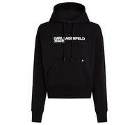 KARL LAGERFELD JEANS, Women'S, Essentail Logo Hoddie, Regular Fit, Black, M