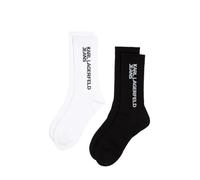 KARL LAGERFELD JEANS, Women's, Essential Logo Socks, 2 Pack, Multicolor, 42/46