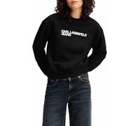 KARL LAGERFELD JEANS, Women's, Essential Logo Sweat, Regular Fit, White, M