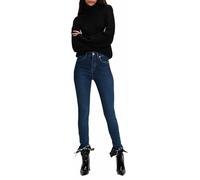 KARL LAGERFELD JEANS Women's High Rise Skinny Denim Skinny Leg, Blue,2432