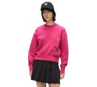 KARL LAGERFELD JEANS Women's, Monogram Logo Sweat, Regular Fit Sweater, Pink, M