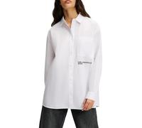 KARL LAGERFELD JEANS, Women's, Relaxed Shirt, Relaxed Fit, White, S