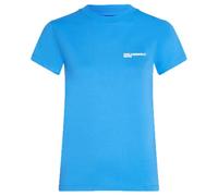 KARL LAGERFELD JEANS, Women's, Slim Short Sleeve Essential Logo Tee, Slim Fit, Blue, XL