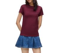 KARL LAGERFELD JEANS, Women's, Slim Short Sleeve Essential Logo Tee, Slim Fit, Purple, XL