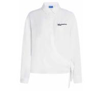 Karl Lagerfeld Jeans B1w11026 Long Sleeve Shirt White M Woman