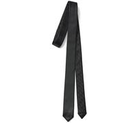 Karl Lagerfeld K/Autograph leather tie - Black One Size