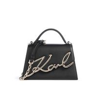 Karl Lagerfeld Signature 2.0 Handbag Leather 21.5 cm black