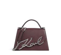 Karl Lagerfeld K/Signature 2.0 Medium Handbag, female, red