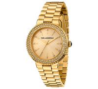 Karl Lagerfeld Kaiser 36mm 5atm Quartz/analogical Woman Watch Golden Woman