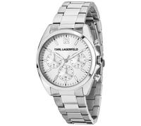 Karl Lagerfeld Karl Lagerfeld Round Essentials R0553101503 - Woman - 38 mm - Quartz - Mineral Glass Silver 38 mm