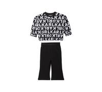 Karl Lagerfeld Kids logo-print track suit - Black 12 mth-18 mth-24 mth-36 mth