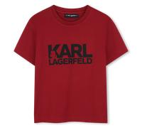 Karl Lagerfeld Kids - Short Sleeve T-shirt - Crimson - Boy - 16 Years