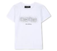 Karl Lagerfeld Kids - Short Sleeve T-shirt - White - Girl - 10 Years