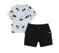 Karl Lagerfeld Kids - T-shirt And Shorts Set - Country Air - Boy - 12 Months
