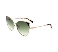 Karl Lagerfeld , Butterfly Metal Sunglasses ,Yellow female, Sizes: ONE SIZE