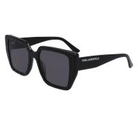 Karl Lagerfeld KL6036S 007 Woman Sunglasses Acetate Black Squared Normal