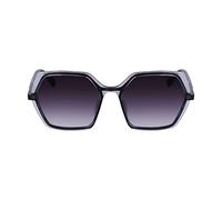 KARL LAGERFELD KL6083S Sunglasses, 009 Black/Grey, 56