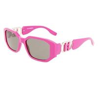 Karl Lagerfeld KL6085S KL6085S 525 fuchsia sole Men's Acetate, Standard, 55