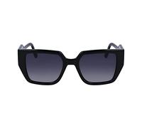 Karl Lagerfeld Woman KL6098S 001 Sunglasses Recycled pet Black Grey Squared Normal Normal