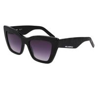 Karl Lagerfeld KL6158S 001 Womenâs Sunglasses Black Size 54