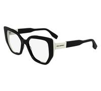KARL LAGERFELD KL6174 006 BLACK/WHITE 53/17/145 FEMALE Eyewear Frame