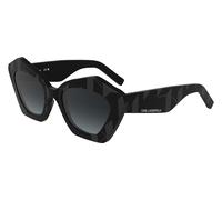 Karl Lagerfeld KL6199S 001 Womenâs Sunglasses Black Size 53