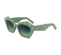 Karl Lagerfeld Kl6199s Woman Sunglasses Green Medium Green 5/CAT3 Woman