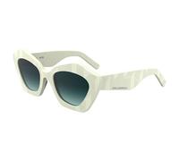 KARL LAGERFELD Women's Sunglasses KL6199S - White with Gradient Blue Lens