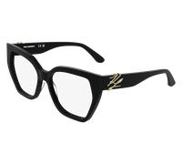 Karl Lagerfeld KL6214 001 Woman Optical frames Acetate Black Squared Normal