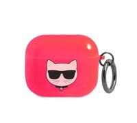 Karl Lagerfeld KLA3UCHFP Case for AirPods 3 Cover Pink/Pink Choupette