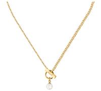 Karl Lagerfeld Pearl Necklace Stainless Steel KLAYR12 - Girl - Stainless Steel Gold