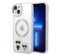 KARL LAGERFELD KLHMP14MHKCT Case for iPhone 14 Plus 6.7 Inch Hard Case Transparent K