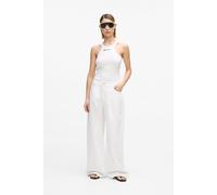 Karl Lagerfeld Klj Ribbed Logo Tank White size S | Shirts Outlet | Women | White S