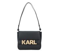 Karl Lagerfeld Letters Shoulder bag Genuine Leather 24 cm black