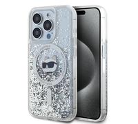 Karl Lagerfeld Klhmp15xlgchsgh Iphone 15 Pro Max 6.7 Liquid Choupette Head Phone Case Clear