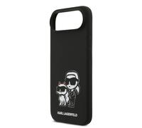 Karl Lagerfeld Liquid Silicone Case with MagSafe for iPhone 17 Air 6.5" Black