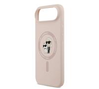 Karl Lagerfeld Liquid Silicone Case with MagSafe for iPhone 17 Air 6.5" Pink