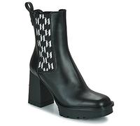 Karl Lagerfeld Low Ankle Boots VOYAGE VI Monogram Gore Boot in Black 6.5