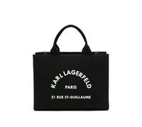 Karl Lagerfeld medium K/RSG Square logo tote bag - Black One Size